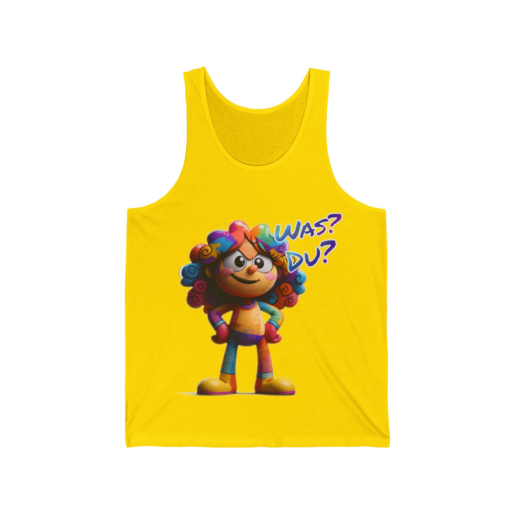 Tank Top „Was? Du?“ | Humor | Phönix-Potsdam®