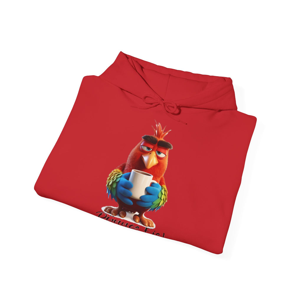 Papagei „Dünnes Eis!“ Hoodie | Humor | Phönix-Potsdam®