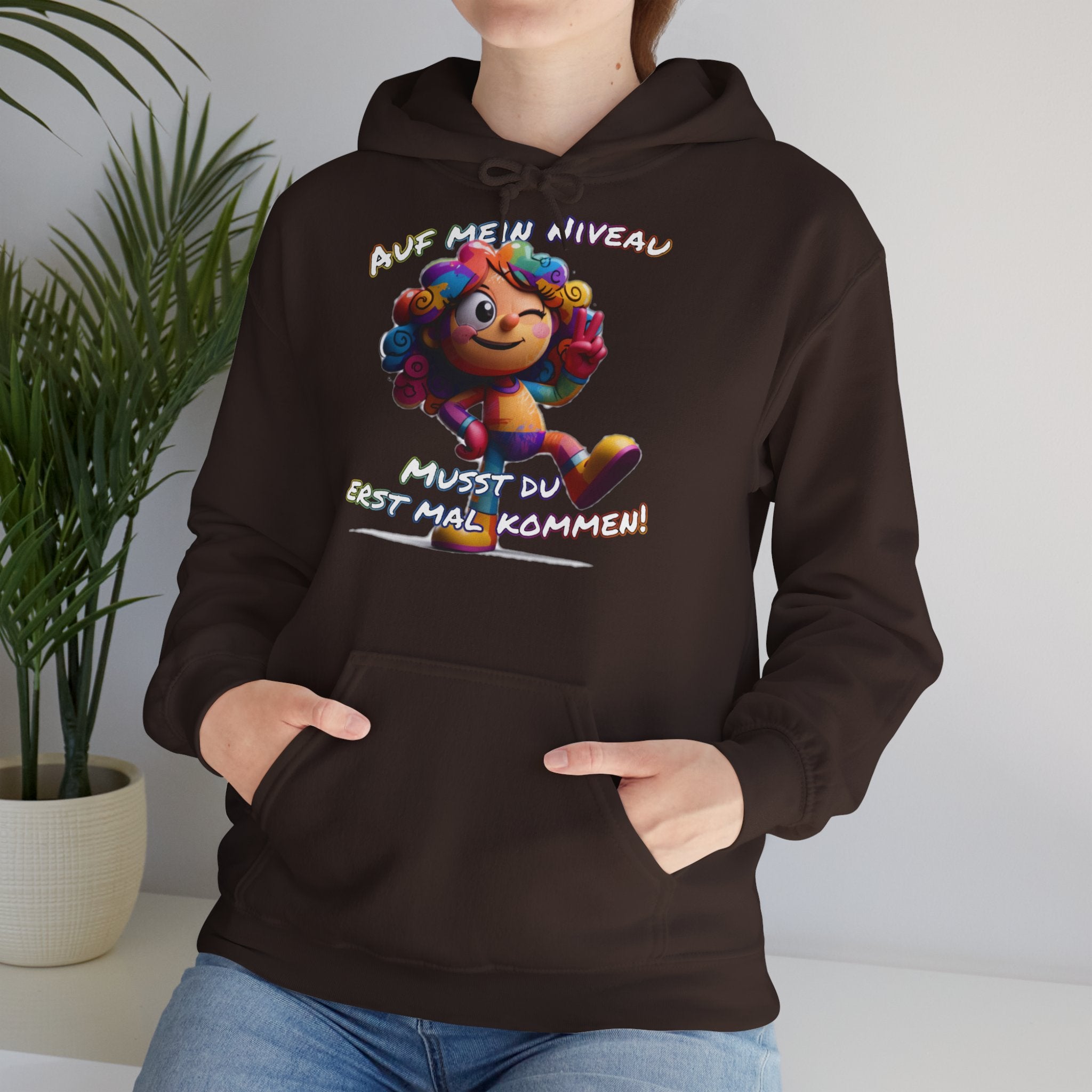 „Auf mein Niveau musst du erst mal kommen!“ Hoodie | Humor | Phönix-Potsdam®