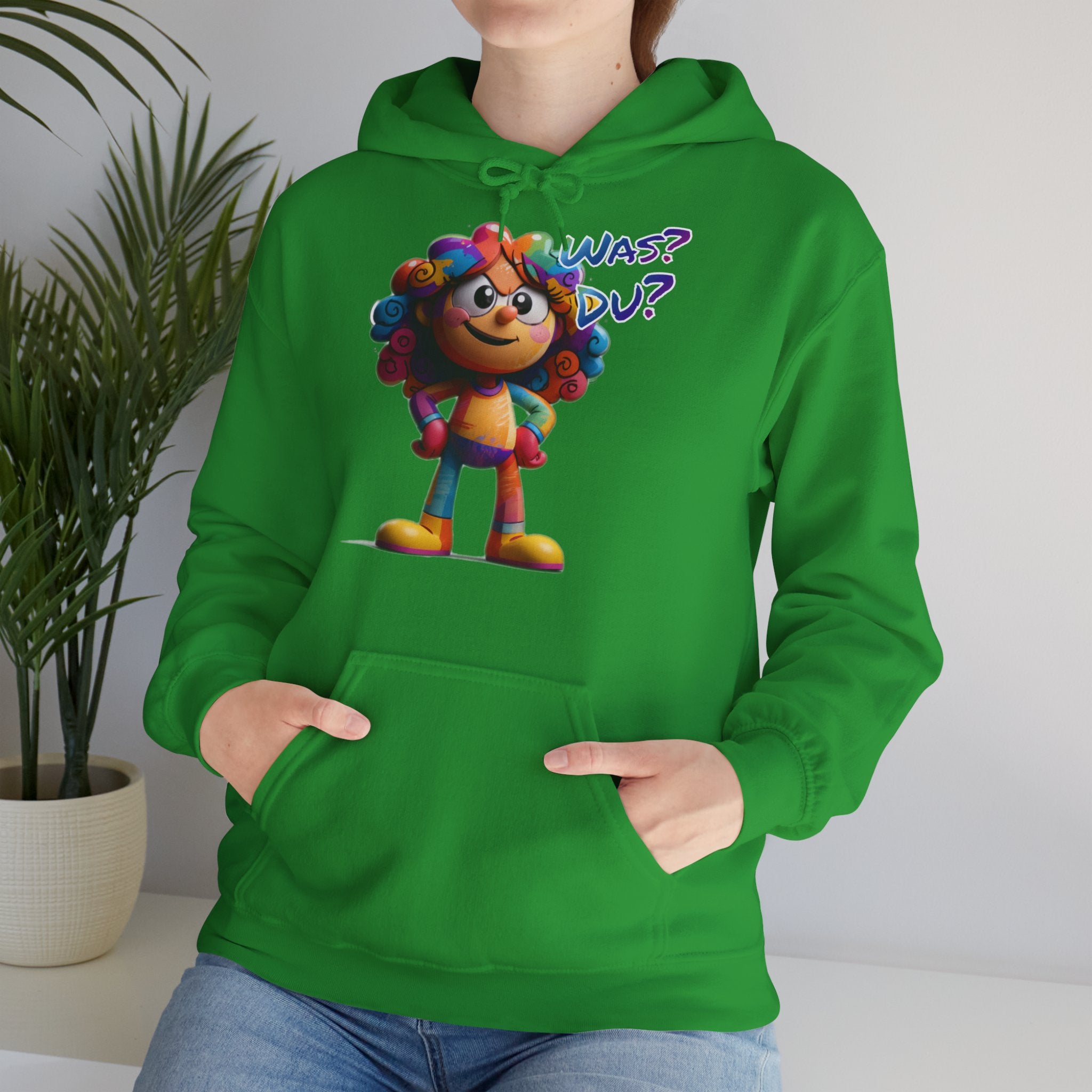 "Was? Du?" Hoodie | Humor | Phönix-Potsdam®
