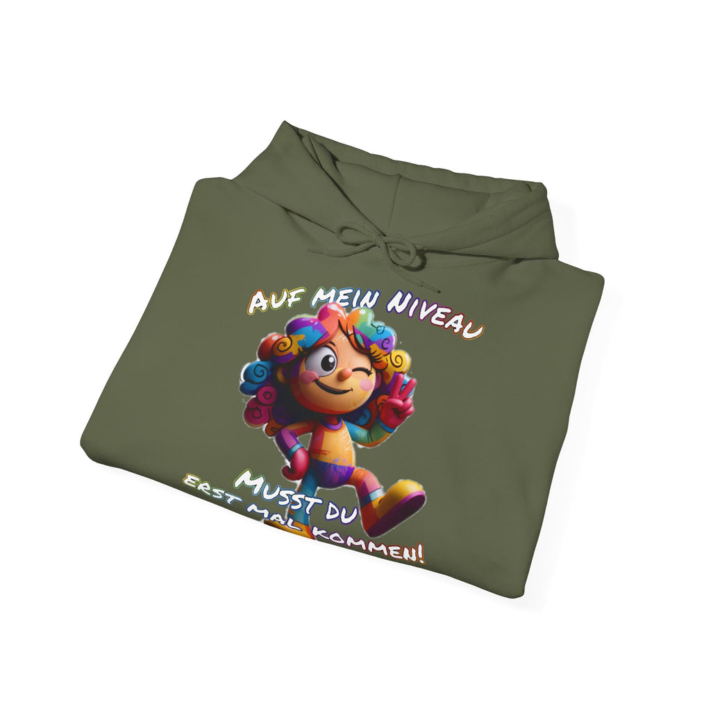 „Auf mein Niveau musst du erst mal kommen!“ Hoodie | Humor | Phönix-Potsdam®