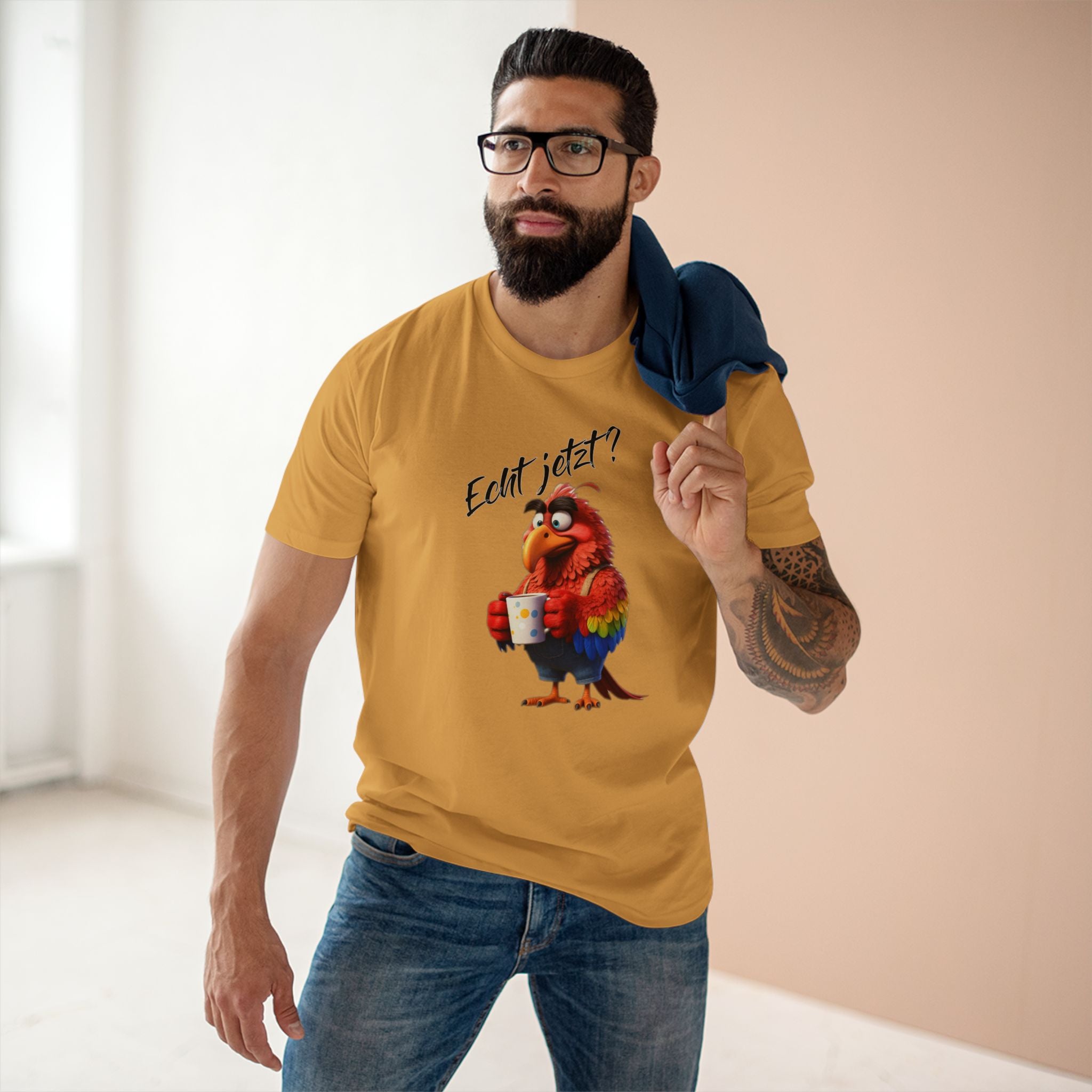 Papagei „Echt jetzt?“ T-Shirt | Humor | Phönix-Potsdam®