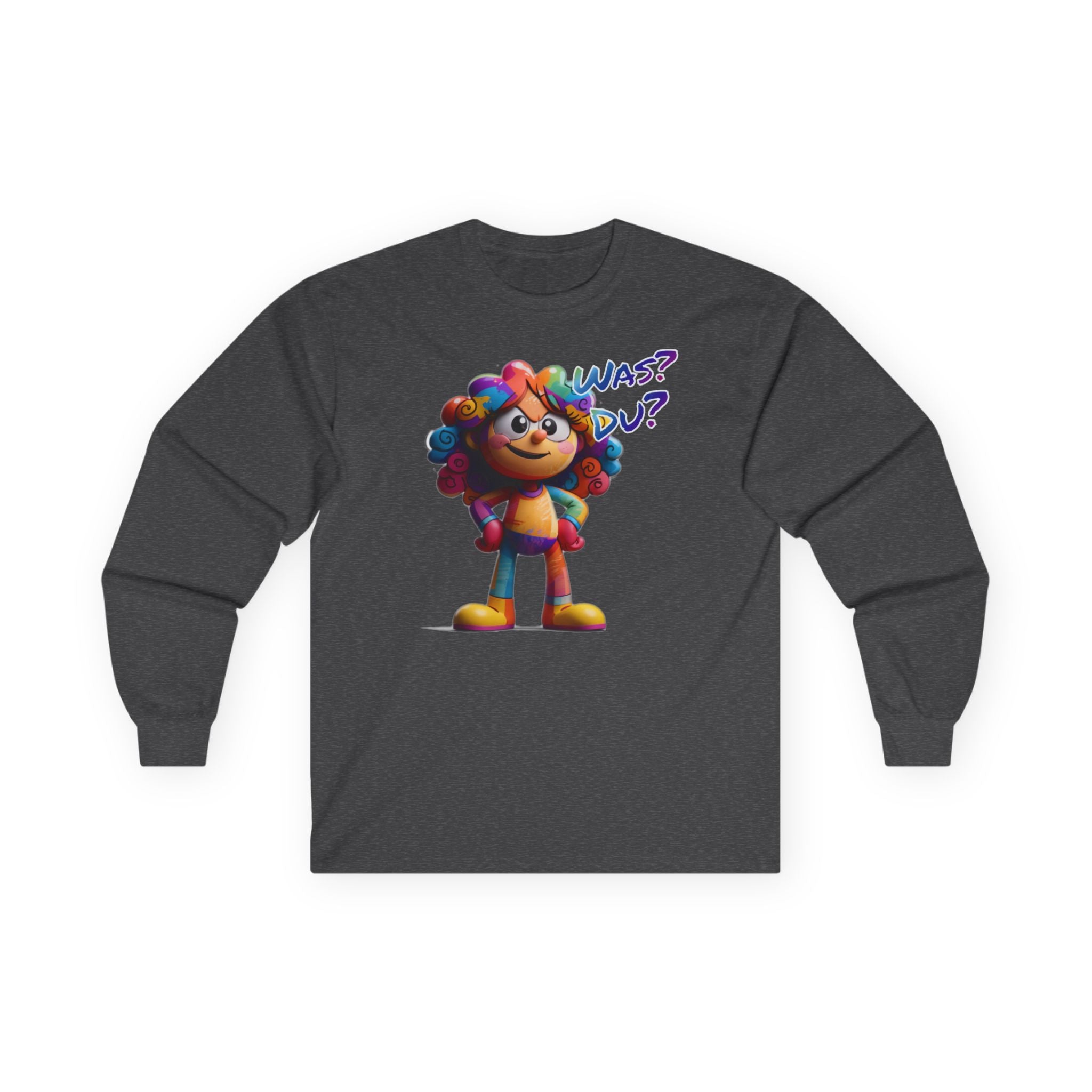 "Was? Du?" Langarmshirt | Humor | Phönix-Potsdam®