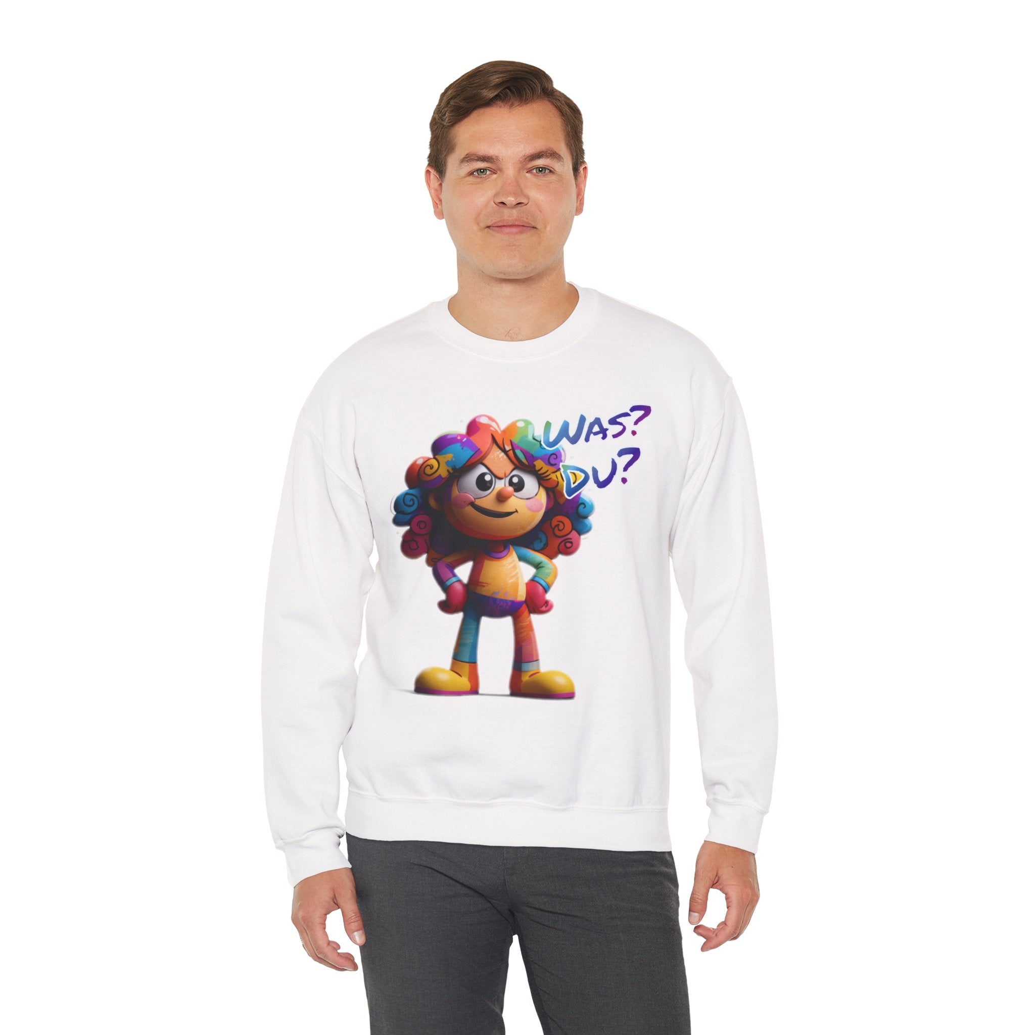 „Was? Du?“ Sweatshirt | Humor | Phönix-Potsdam®