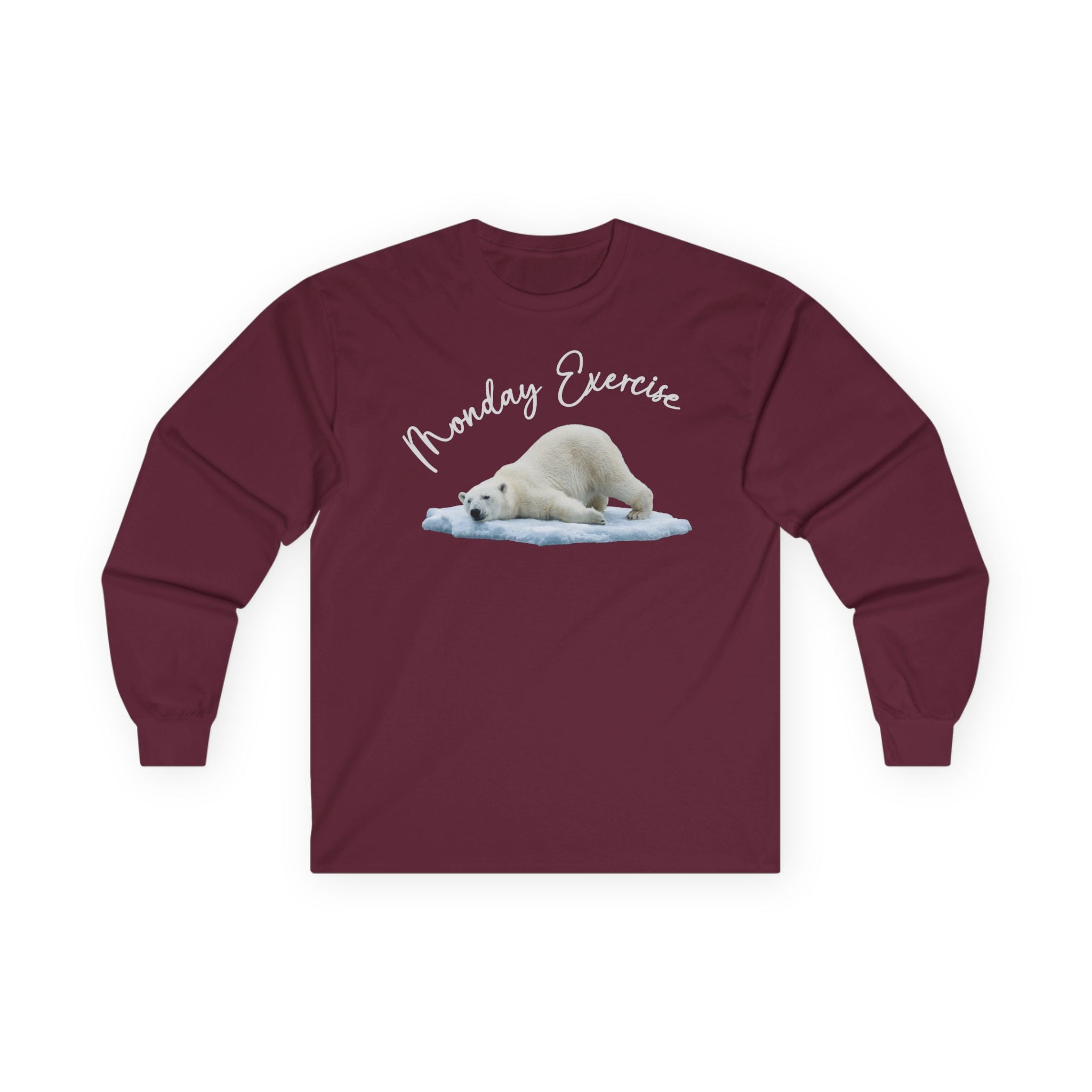Eisbär „Monday Exercise" Langarmshirt | Phönix-Potsdam®