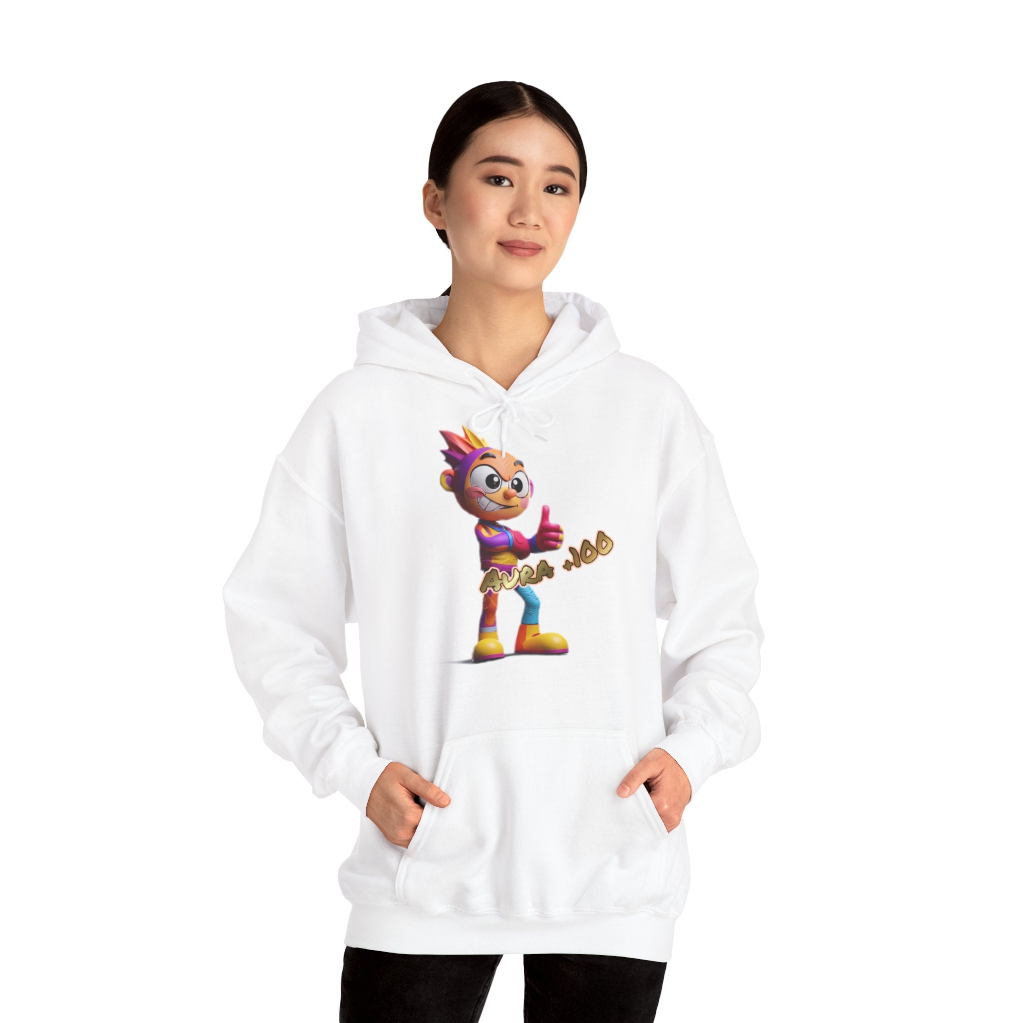 Hoodie „Aura +100“ | Humor | Phönix-Potsdam®