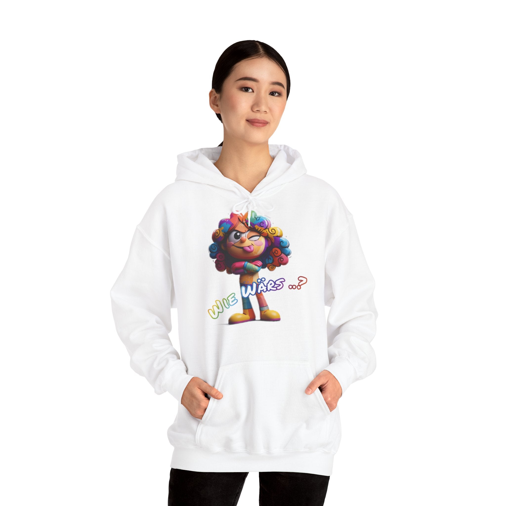 Hoodie „Wie wärs .. ?“ | Humor | Phönix-Potsdam®