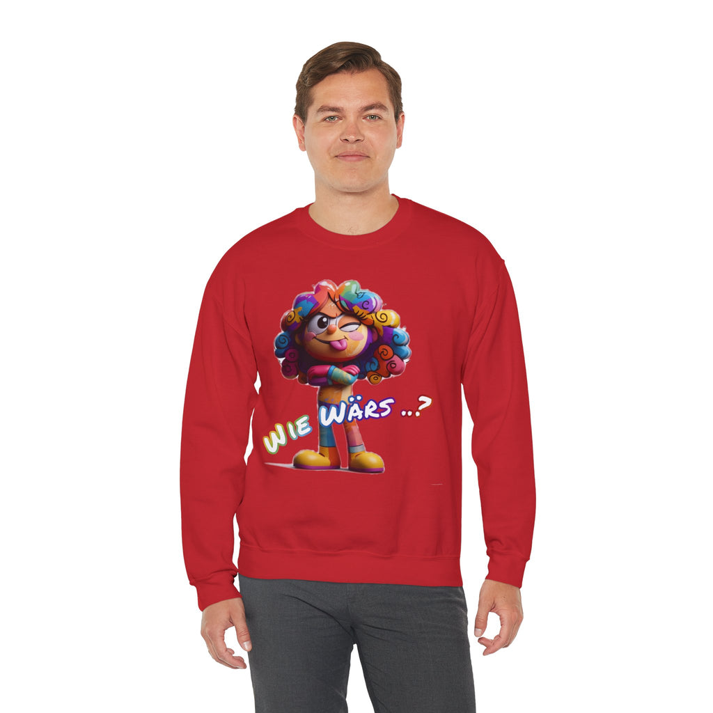 Sweatshirt „Wie wärs .. ?“ | Humor | Phönix-Potsdam®