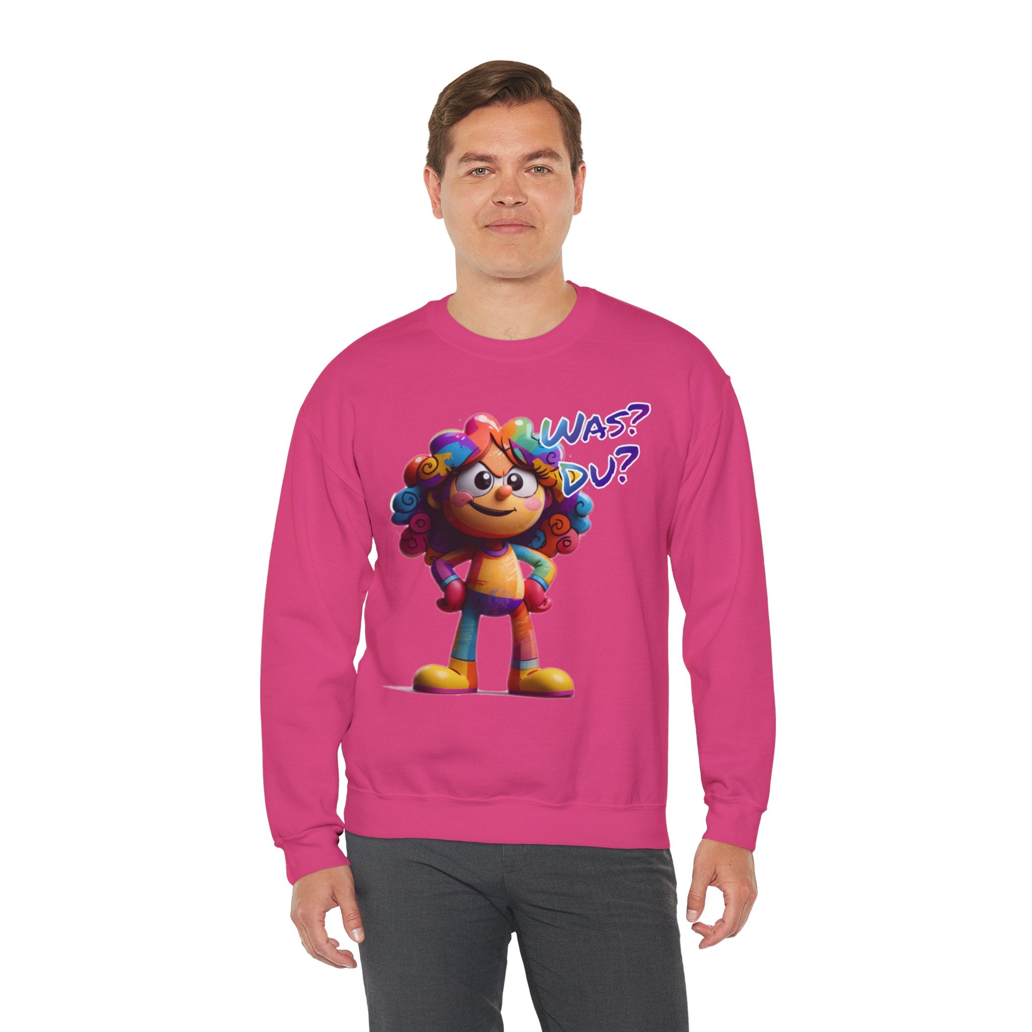 „Was? Du?“ Sweatshirt | Humor | Phönix-Potsdam®