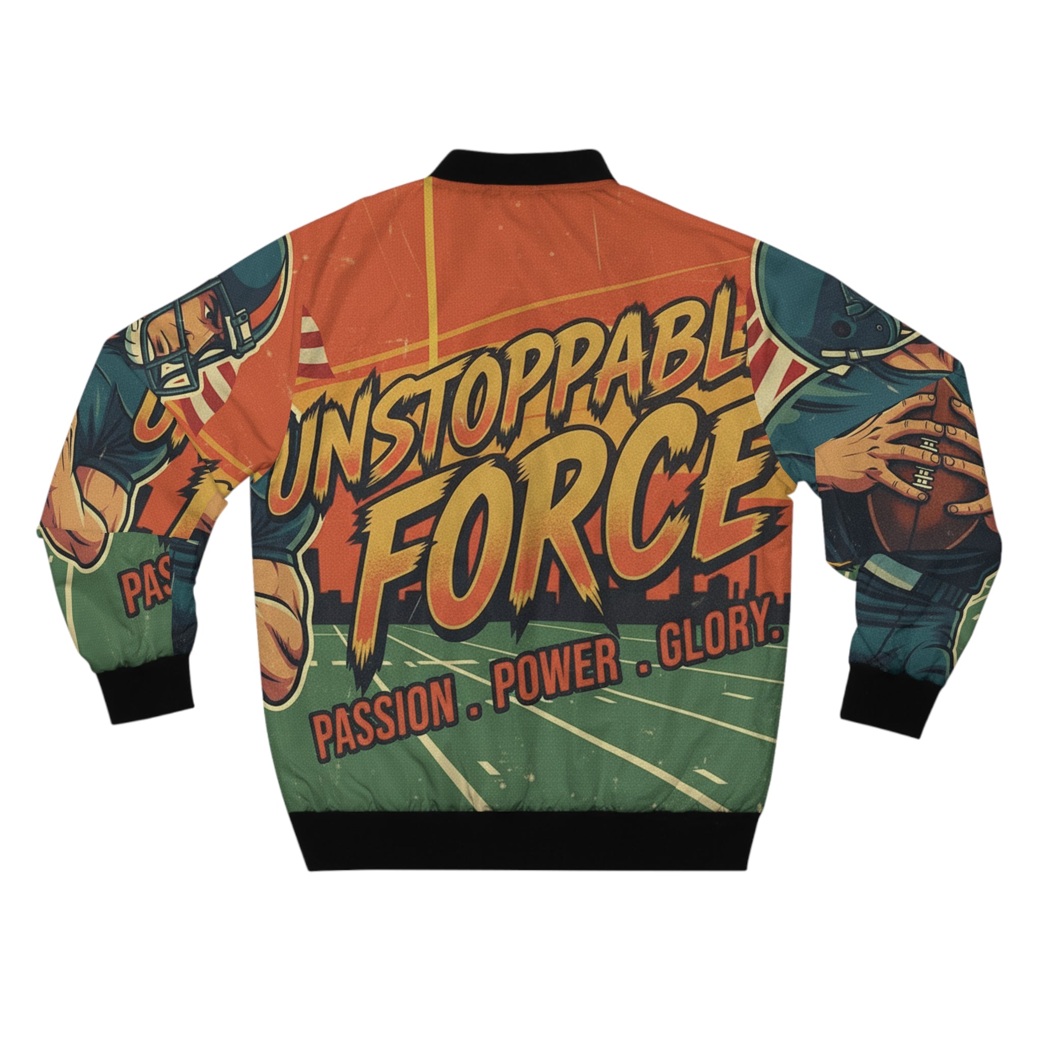 Männer Bomberjacke American Football – Unstoppable Force | Regular Fit