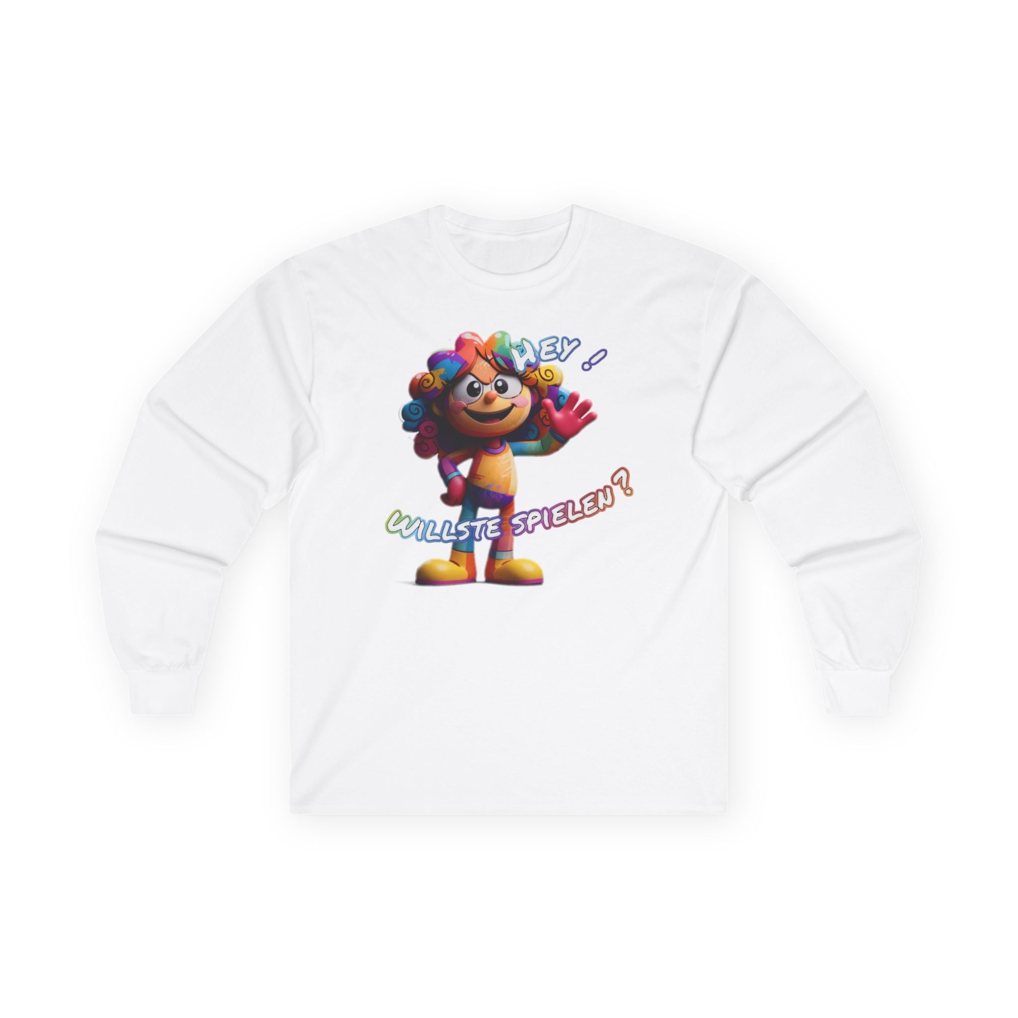 Langarmshirt „Hey! Willste spielen?“ | Humor | Phönix-Potsdam®