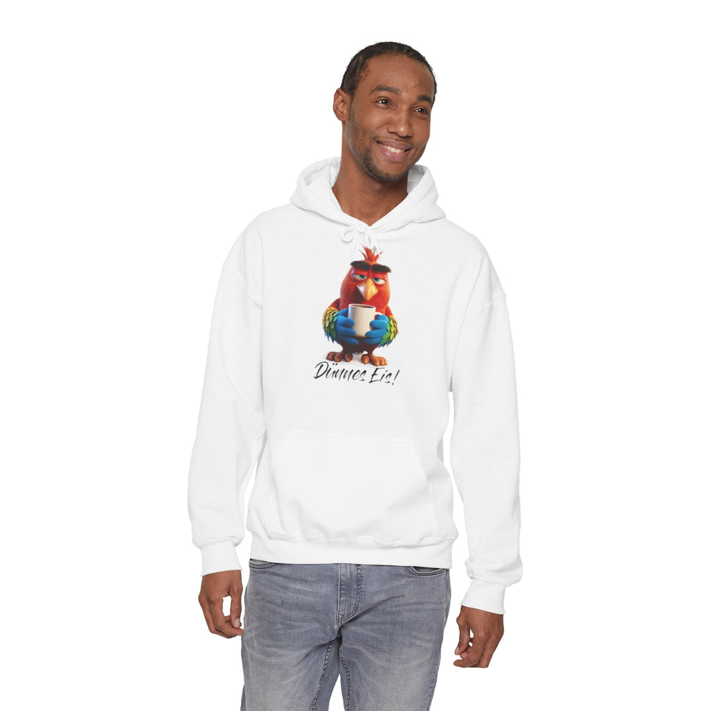 Papagei „Dünnes Eis!“ Hoodie | Humor | Phönix-Potsdam®