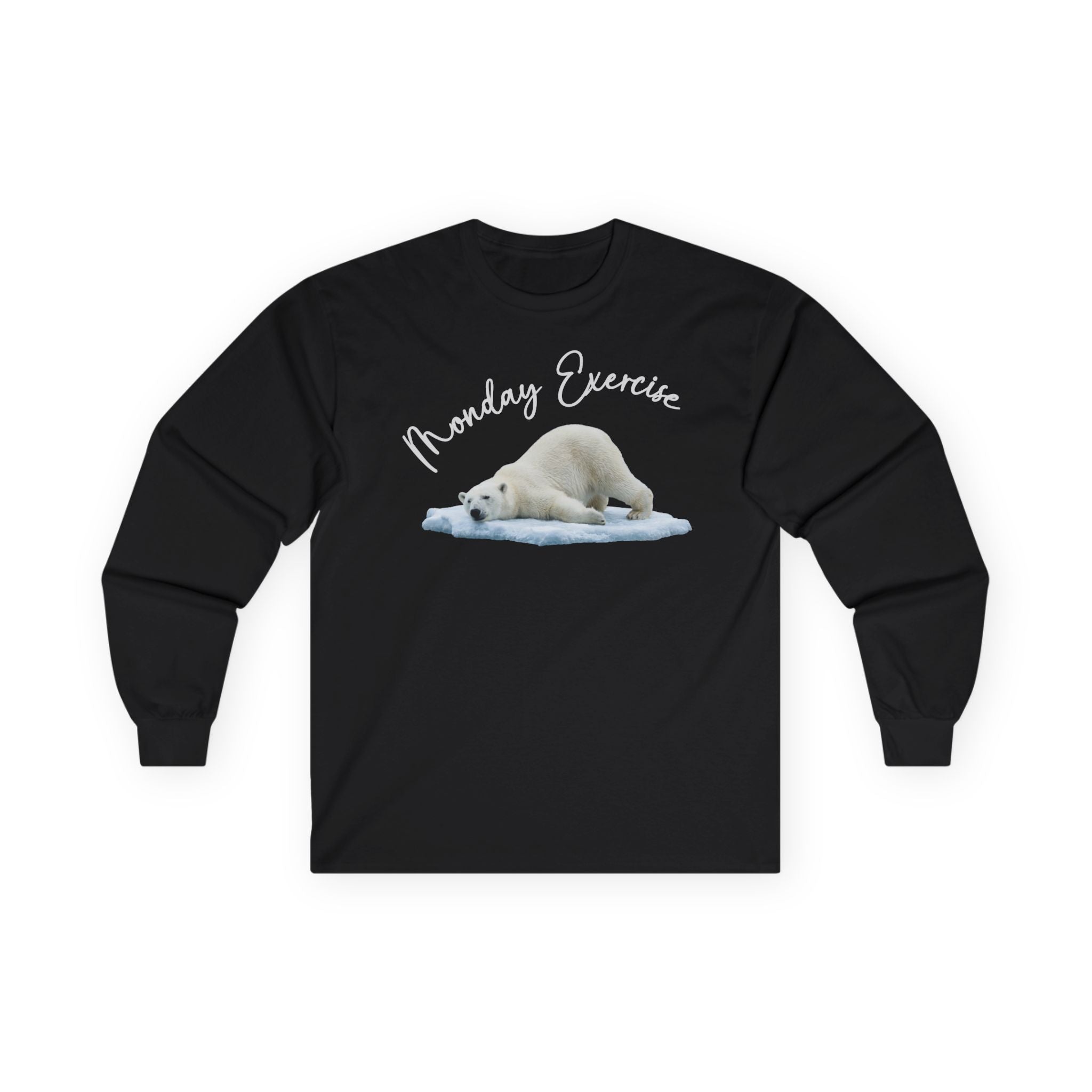 Eisbär „Monday Exercise" Langarmshirt | Phönix-Potsdam®