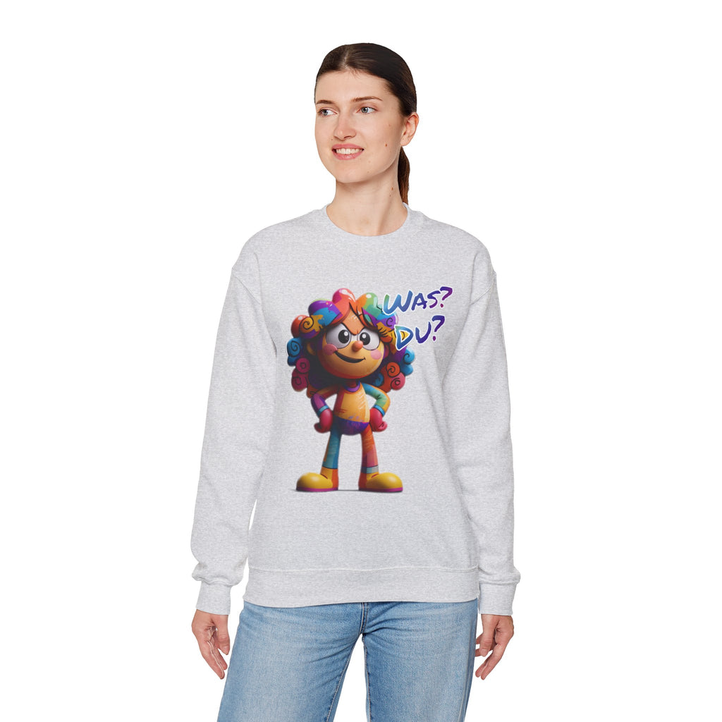 „Was? Du?“ Sweatshirt | Humor | Phönix-Potsdam®