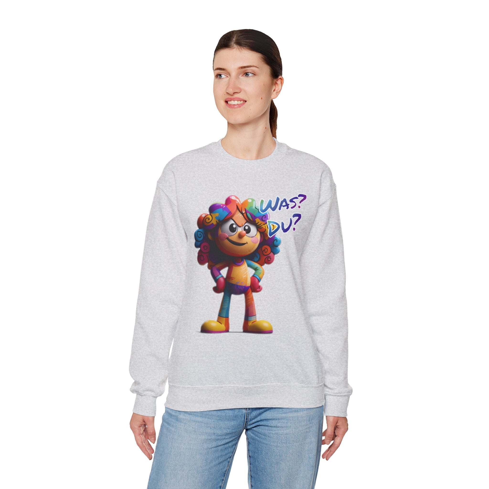 „Was? Du?“ Sweatshirt | Humor | Phönix-Potsdam®