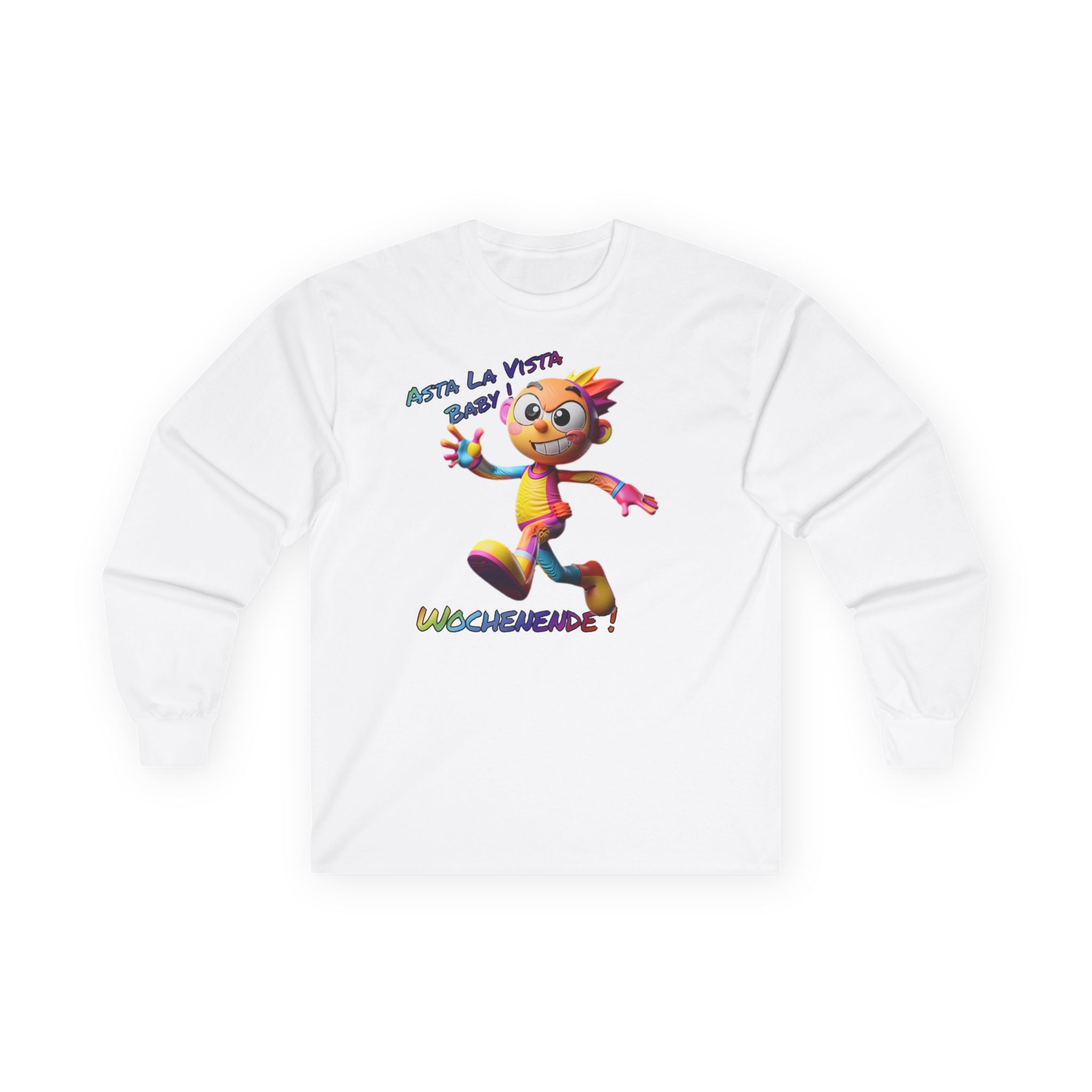 Langarmshirt „Asta la Vista, Baby! – Wochenende!“ | Humor | Phönix-Potsdam®