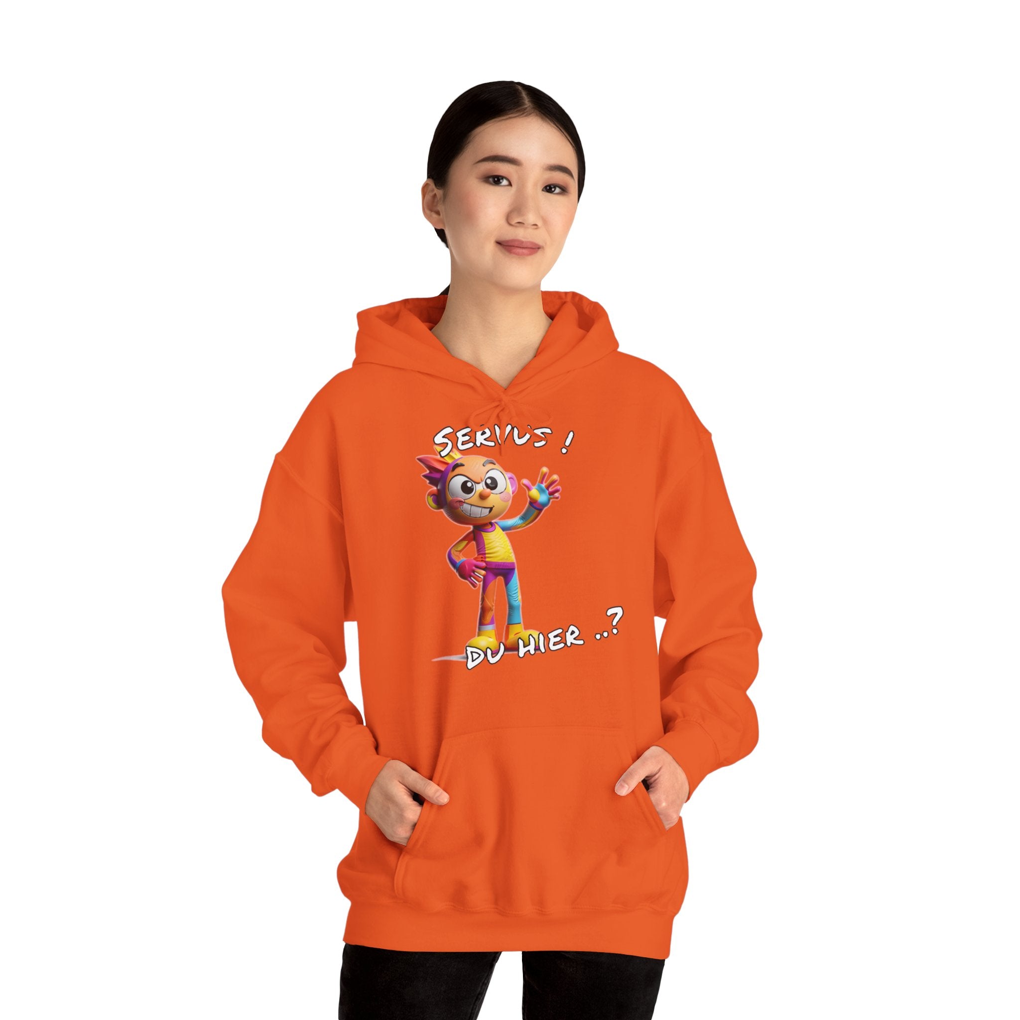 Hoodie „Servus! Du hier..?“ | Humor | Phönix-Potsdam®