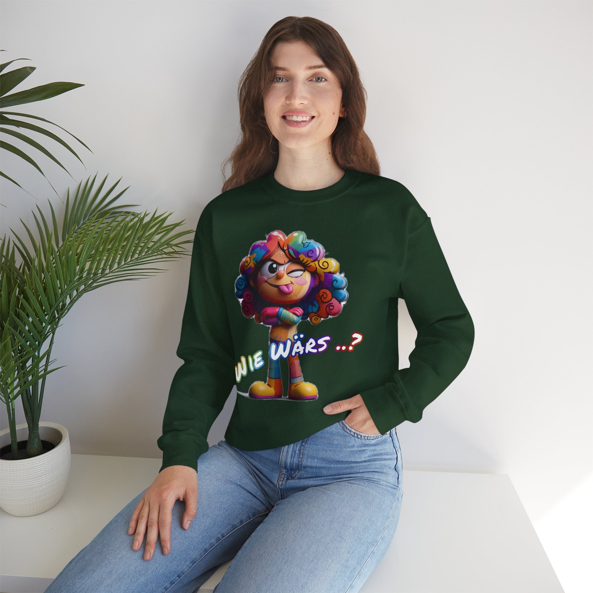 Sweatshirt „Wie wärs .. ?“ | Humor | Phönix-Potsdam®