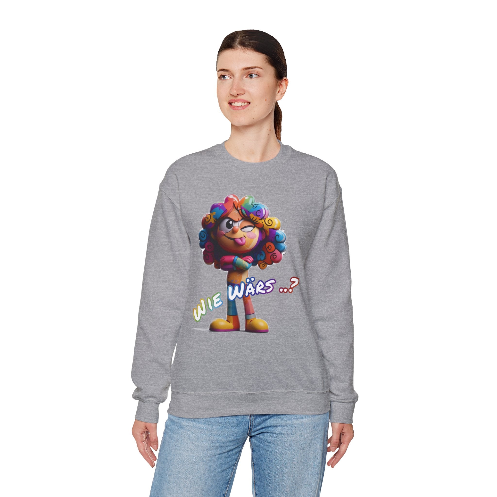 Sweatshirt „Wie wärs .. ?“ | Humor | Phönix-Potsdam®