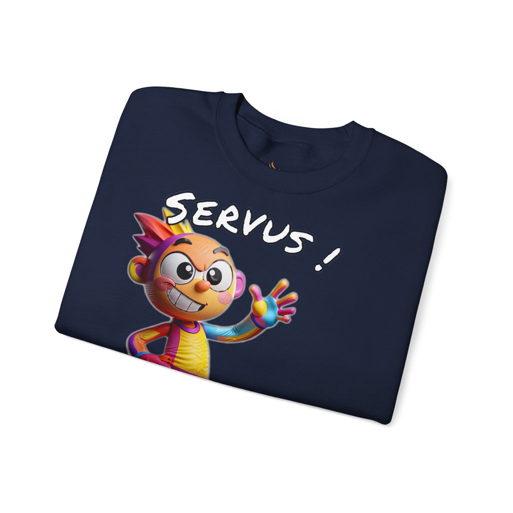 Sweatshirt „Servus! Du hier..?“ | Humor | Phönix-Potsdam®