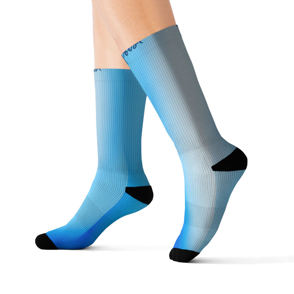 Socken „Turbine Potsdam“ | Blauer Farbverlauf | Phönix-Potsdam®