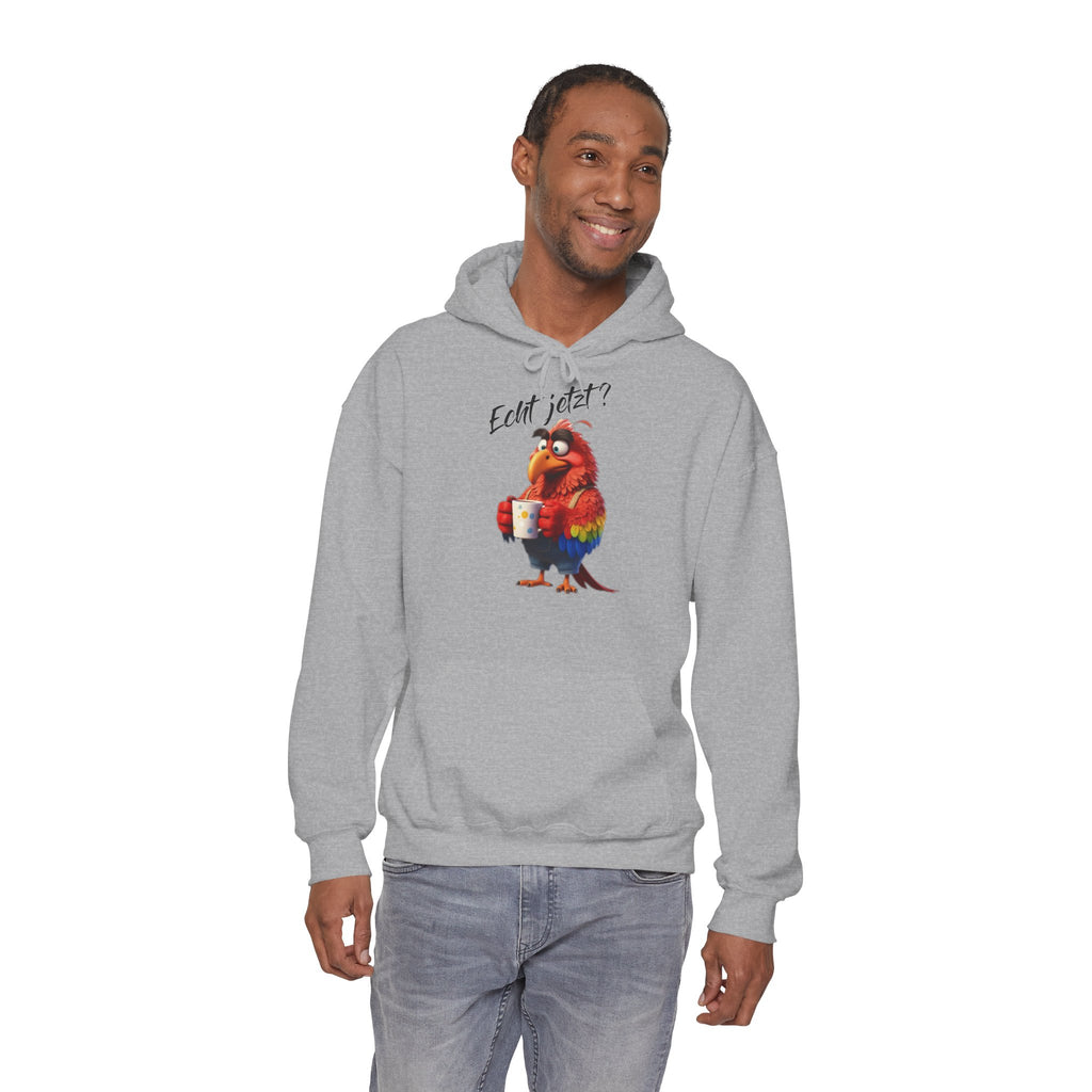 Papagei „Echt jetzt?“ Hoodie | Humor | Phönix-Potsdam®