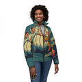 Frauen Bowling Steppjacke – "Unstoppable Strike" | All-Over-Print | Phönix-Potsdam®