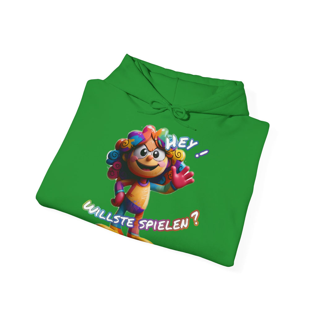 Hoodie „Hey! Willste spielen?“ | Humor | Phönix-Potsdam®