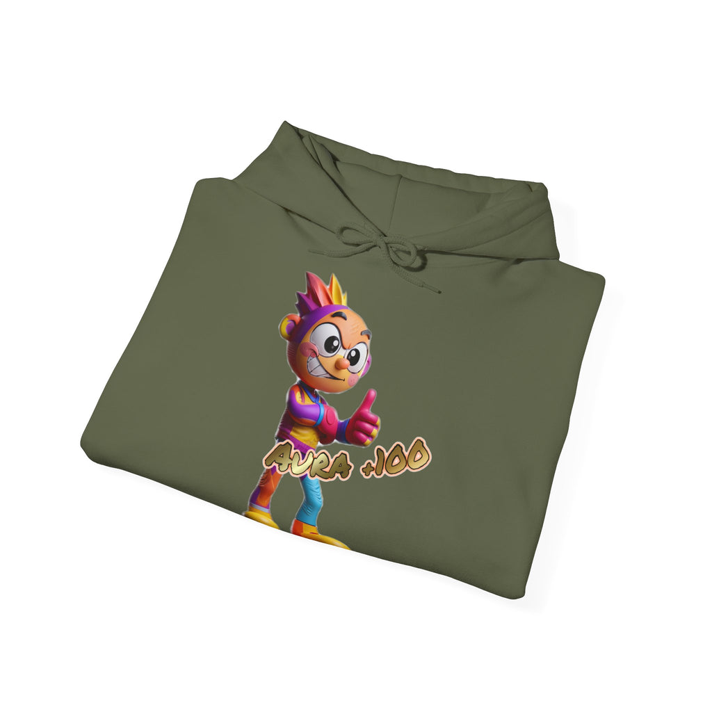 Hoodie „Aura +100“ | Humor | Phönix-Potsdam®