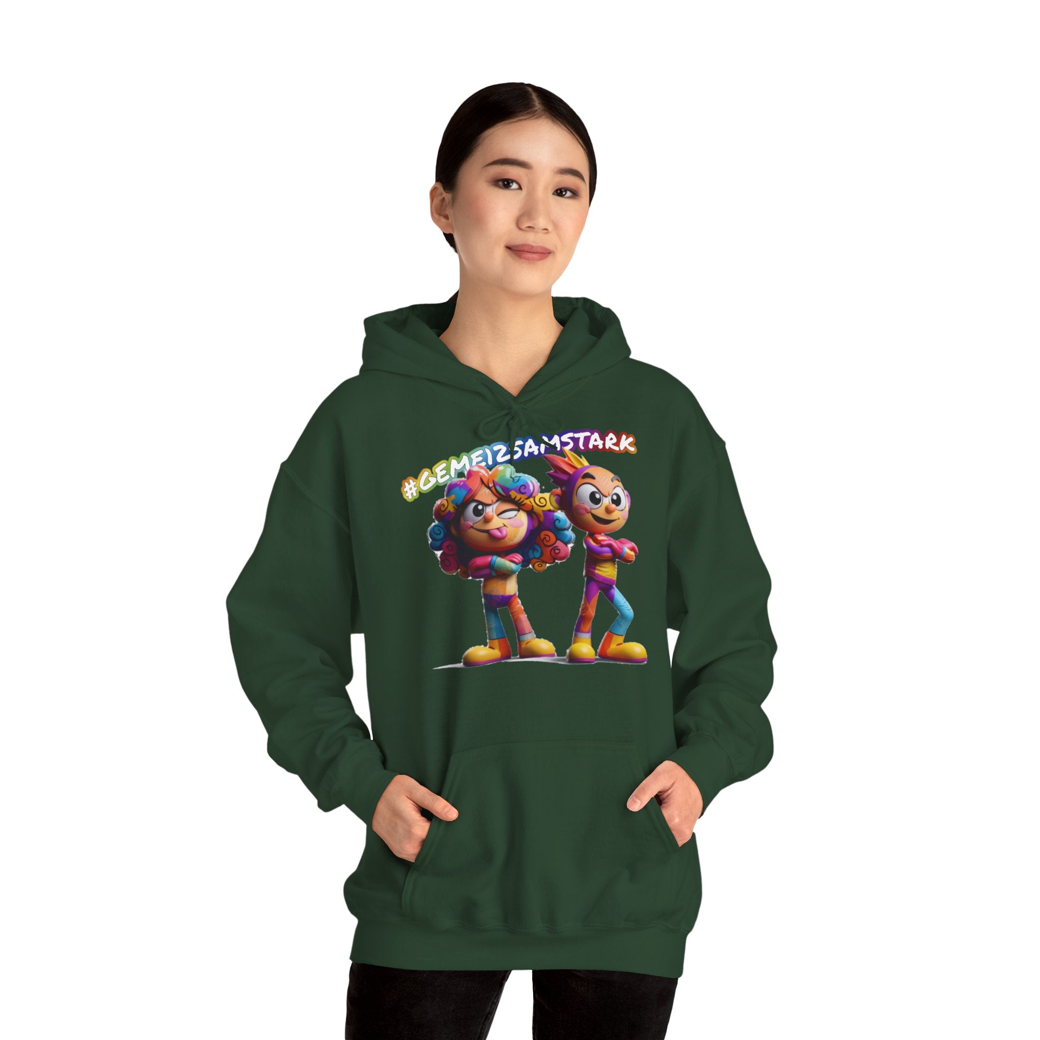 Hoodie #GEME12SAMSTARK® | Humor | Phönix-Potsdam®
