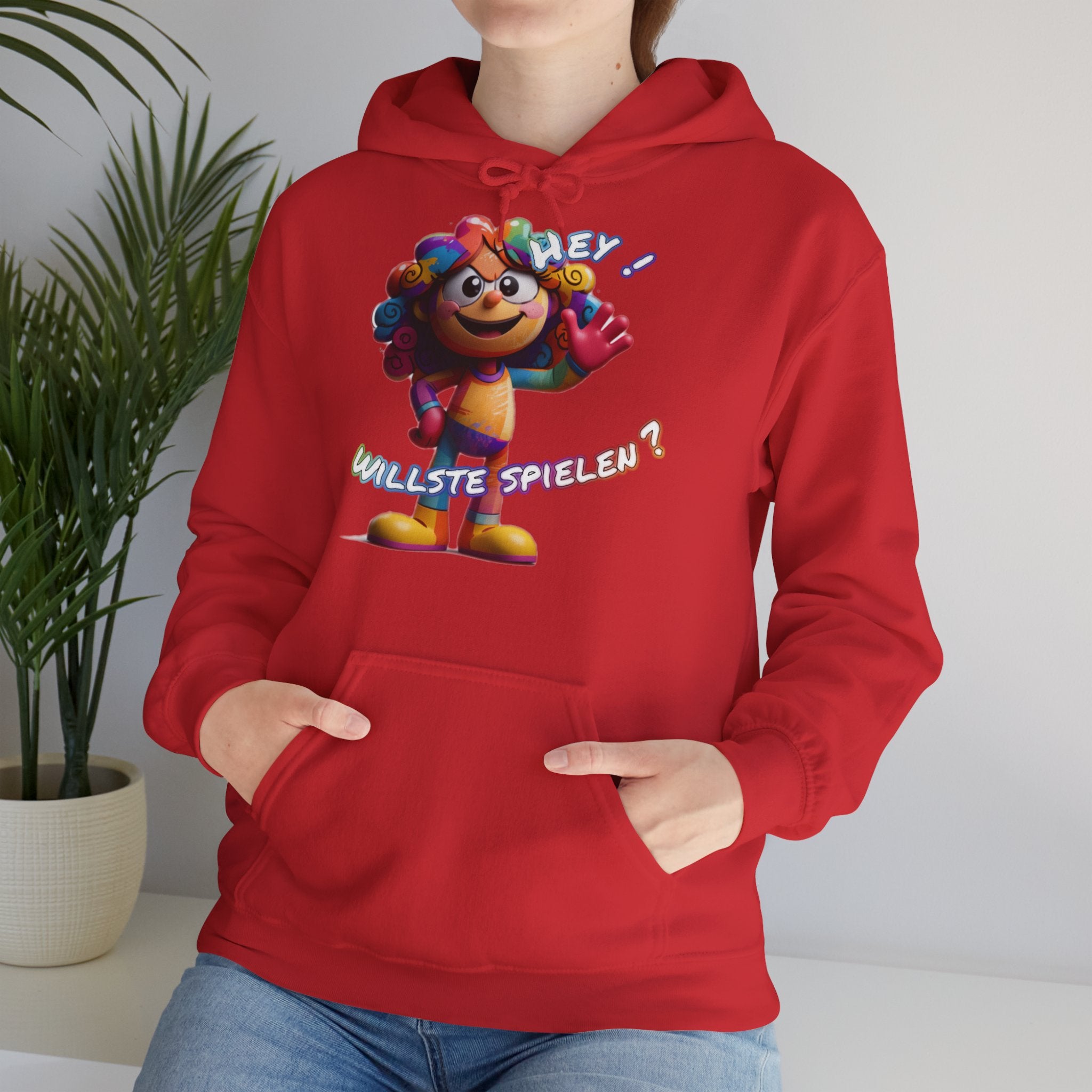 Hoodie „Hey! Willste spielen?“ | Humor | Phönix-Potsdam®