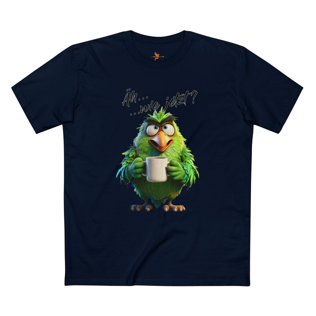 Papagei „Äh...wie jetzt?“ T-Shirt | Humor | Phönix-Potsdam®