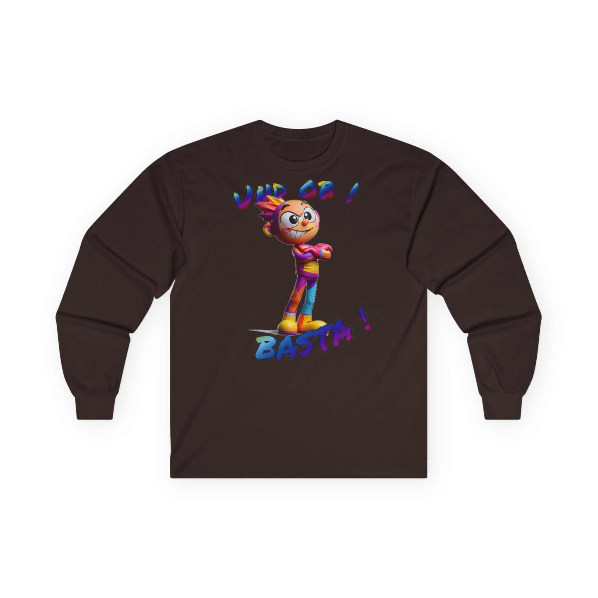 Langarmshirt „Und ob! Basta!“ | Humor | Phönix-Potsdam®
