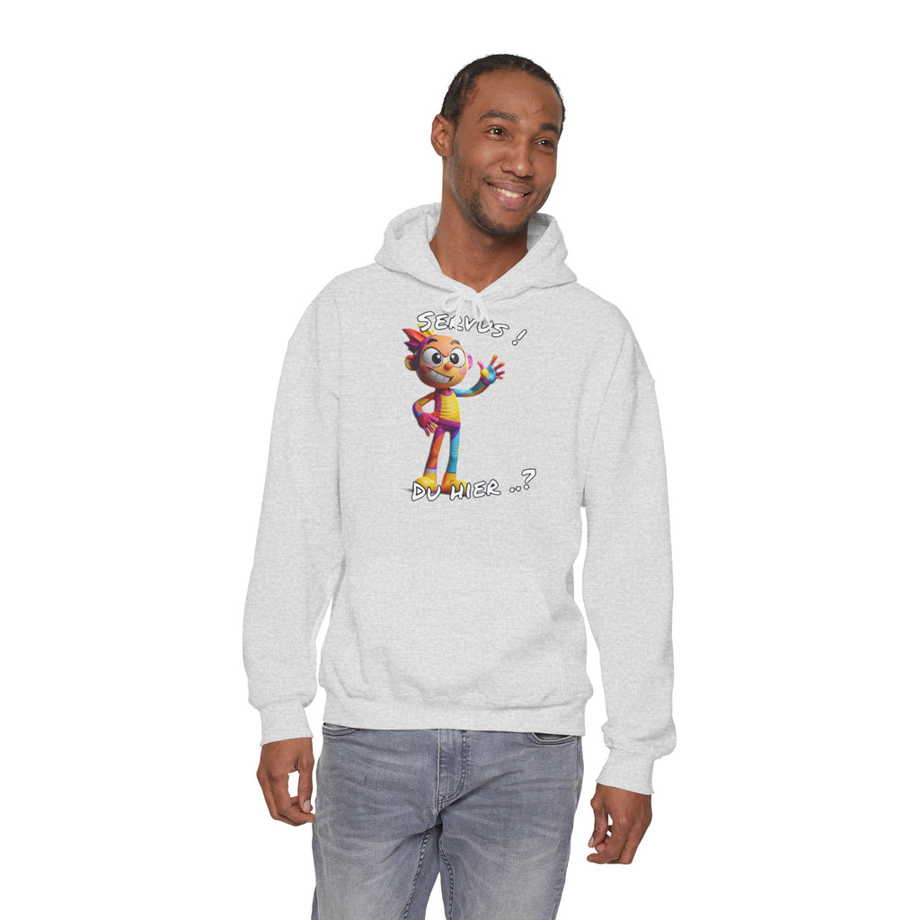 Hoodie „Servus! Du hier..?“ | Humor | Phönix-Potsdam®