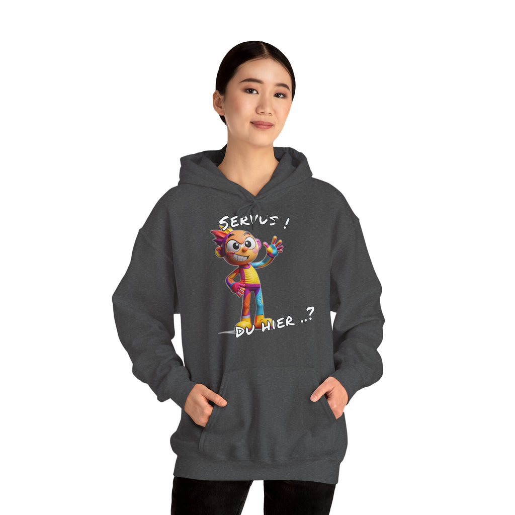 Hoodie „Servus! Du hier..?“ | Humor | Phönix-Potsdam®