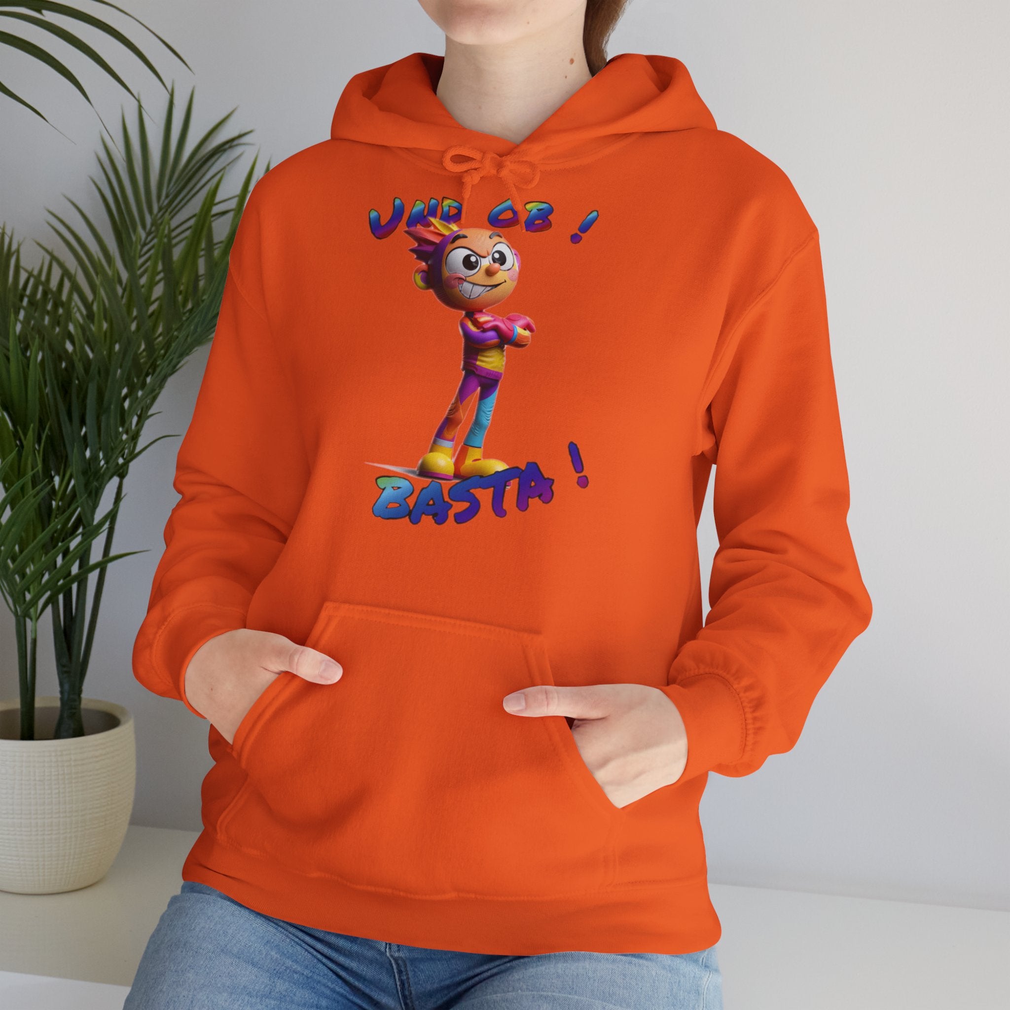 Hoodie „Und ob! Basta!“ | Humor | Phönix-Potsdam®
