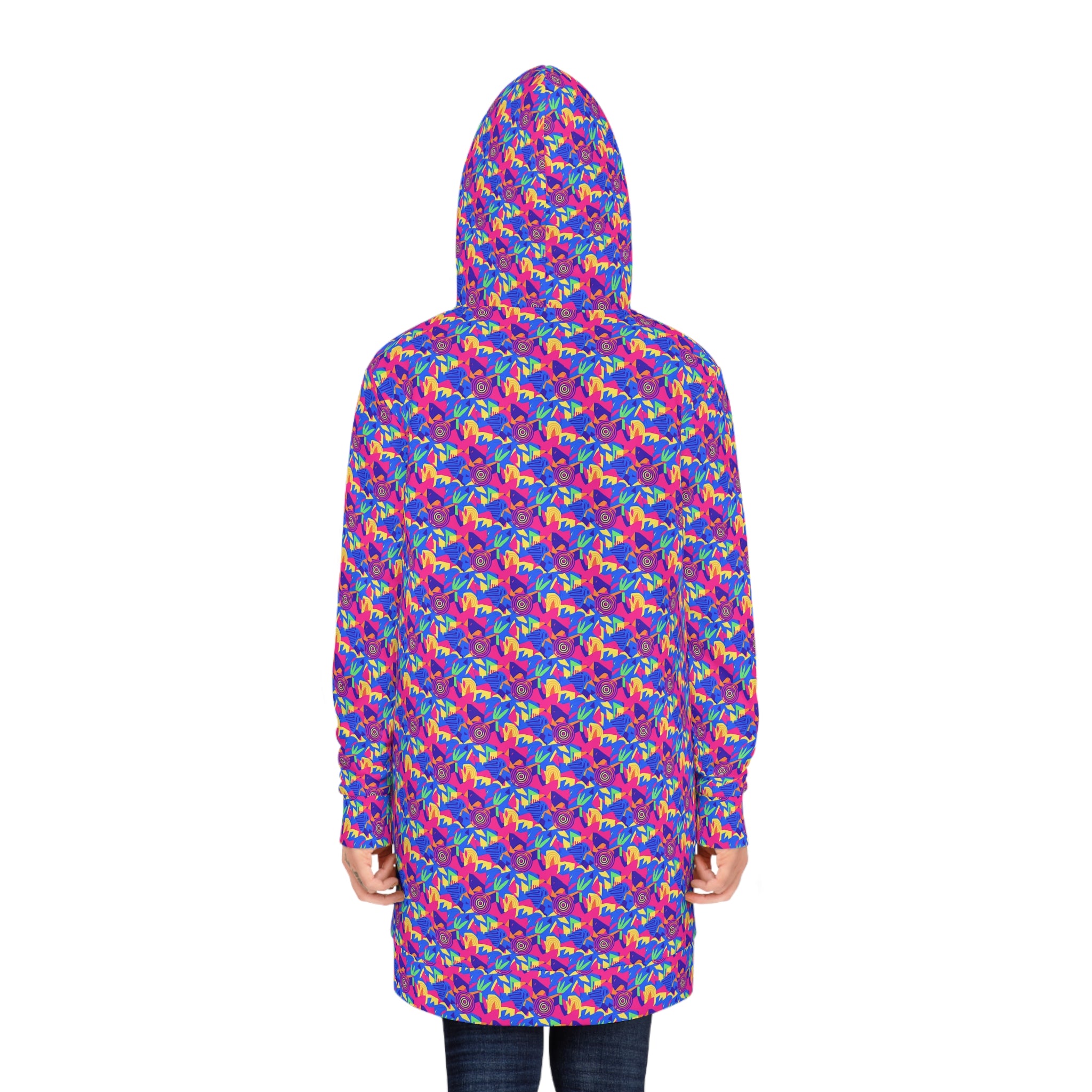 Long-Hoodie AOP „Kaleidoskop“ | Bunt & Mutig | Phönix-Potsdam®