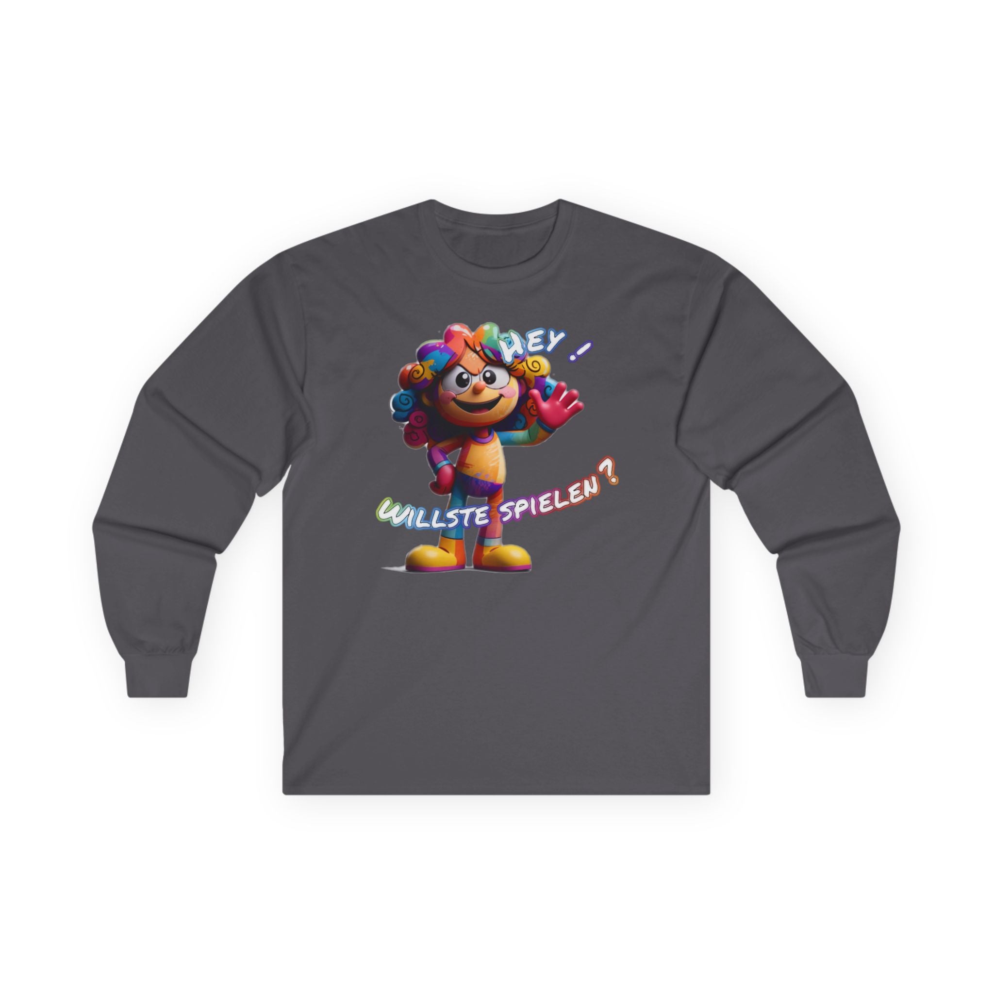 Langarmshirt „Hey! Willste spielen?“ | Humor | Phönix-Potsdam®