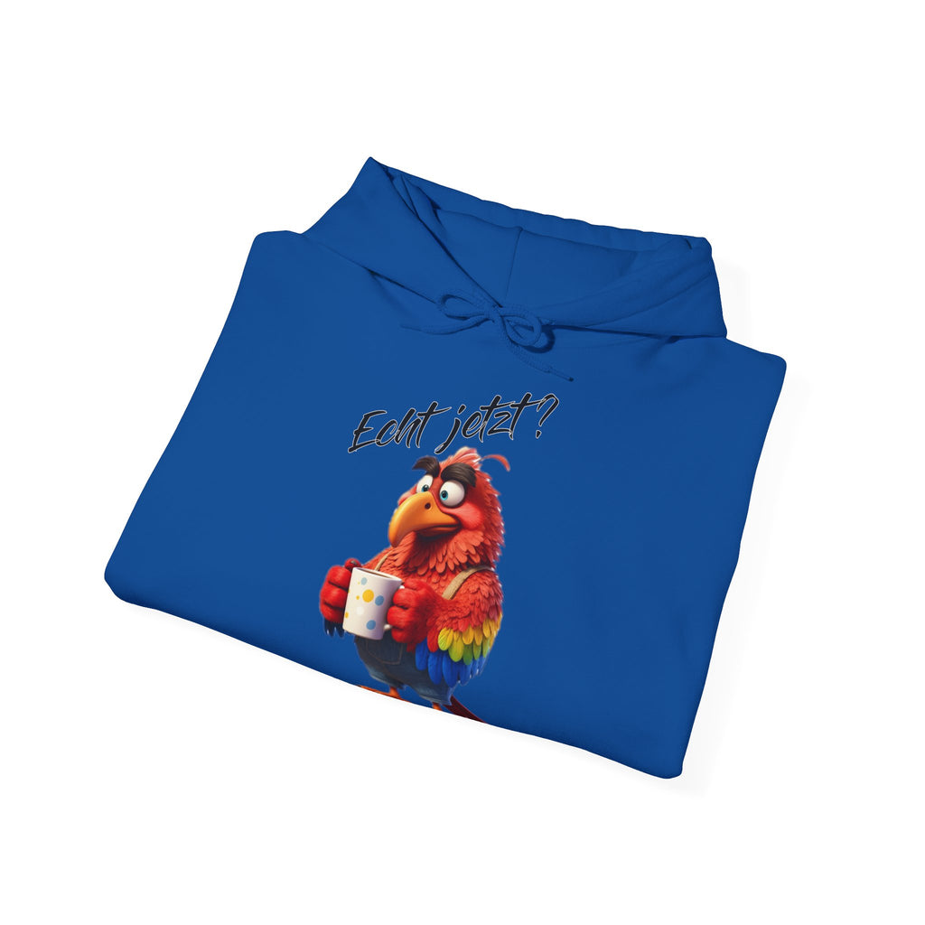 Papagei „Echt jetzt?“ Hoodie | Humor | Phönix-Potsdam®