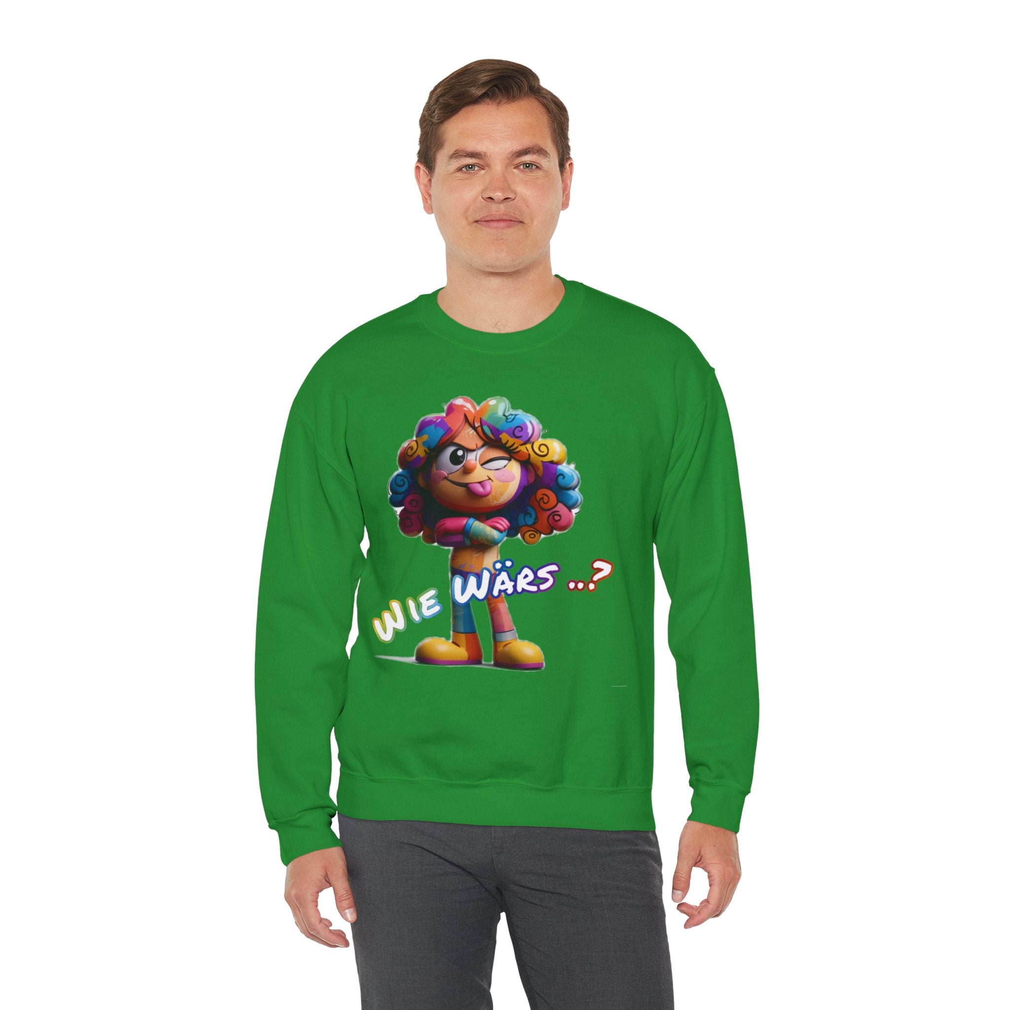 Sweatshirt „Wie wärs .. ?“ | Humor | Phönix-Potsdam®